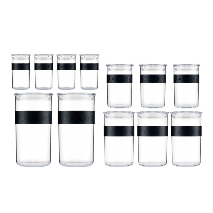 Bodum 12 pack Glass Jars