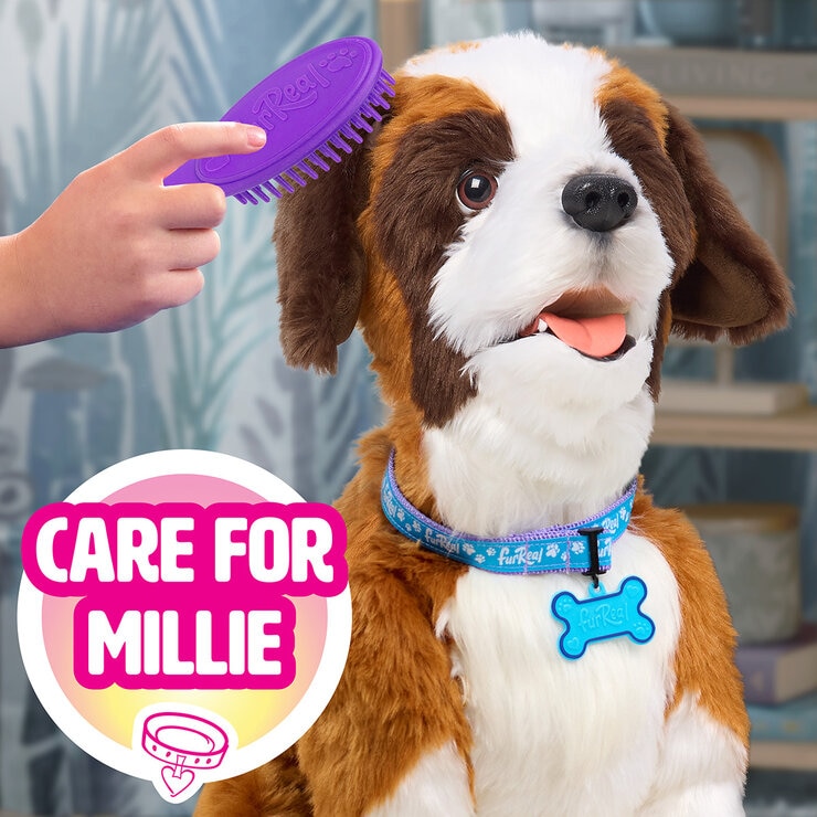 furReal - Millie My Lovin' Pup 22.5" Interactive Plush Toy (4+ Years)