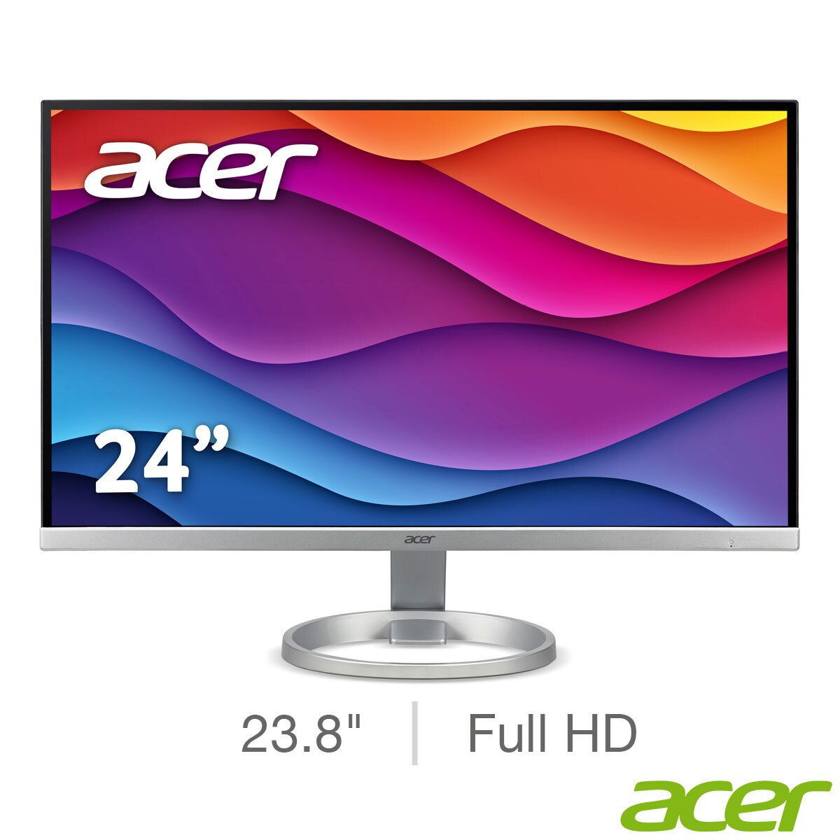 Acer 23.8 Inch Full HD 75Hz IPS Monitor, UM.QR0EE.021 | C...