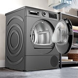 Bosch WQG245R2GB, Series 6, 9kg, Heat Pump Tumble Dryer A+++ Rating in Graphite