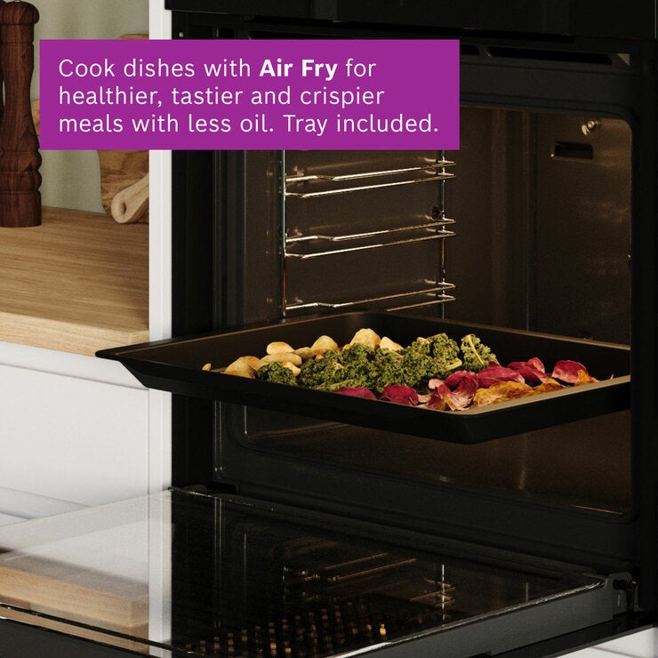 Bosch Series 8 HBG7741B1B Single Oven, A+ Rated in Black
