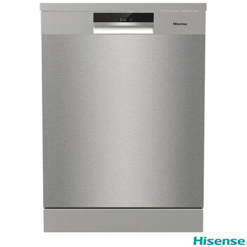 Hisense HS661C60XUK, 16 Place Settings Dishwasher, C Rated in Stainless Steel