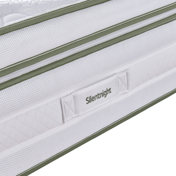 Silentnight AirMesh® 3000 Pocket Boxtop Mattress & Sandstone Full Ottoman Divan in 3 Sizes