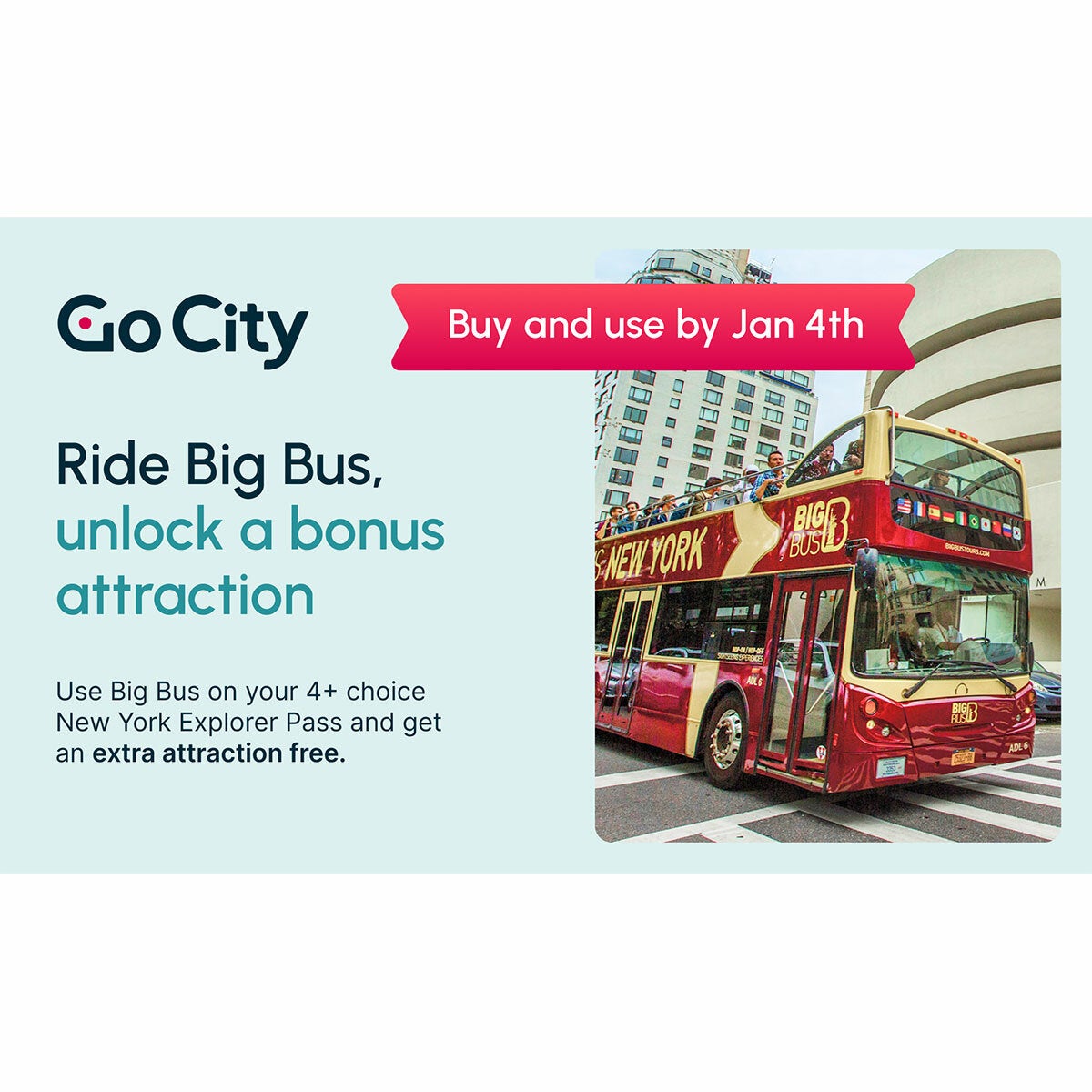 Go City New York Explorer Pass
