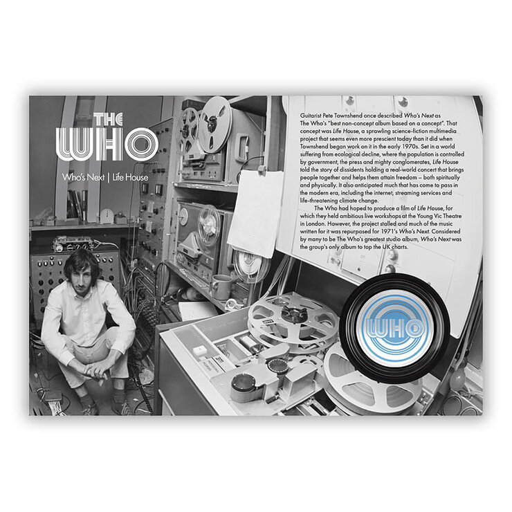Royal Mail® The Who Medal Cover Who's Next - Life House Royal Mail® The Who Medal Cover Who's Next - Life House