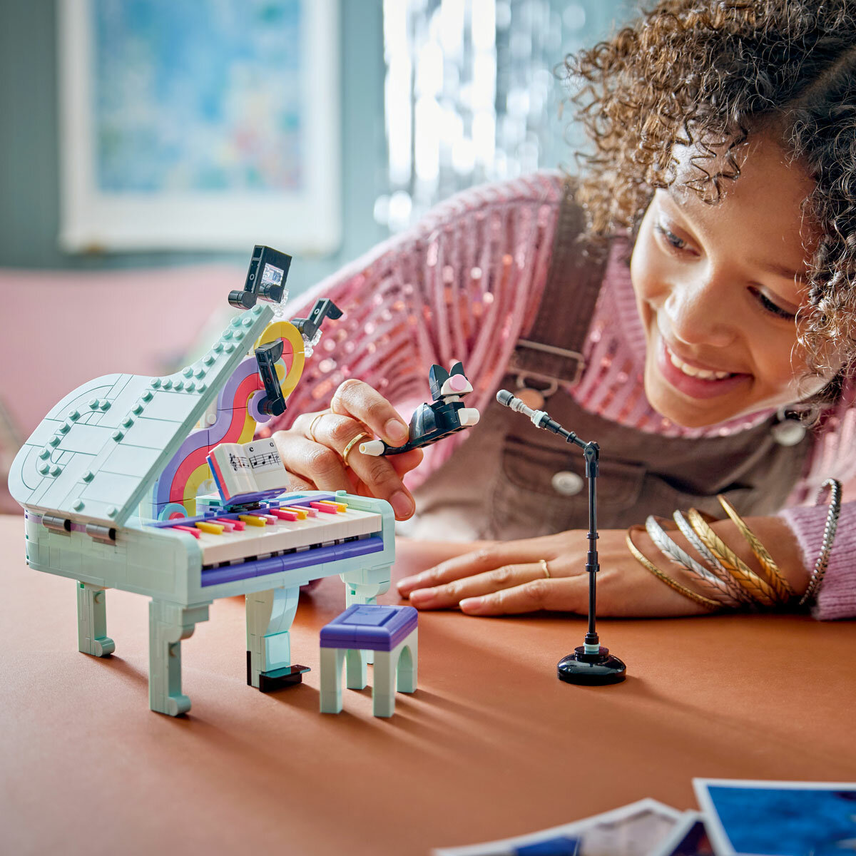 LEGO Creator 3-in-1 Music Decor Piano with Cat - Model 31392 (9+ Years) LEGO Creator 3-in-1 Music Decor Piano with Cat - Model 31392 (9+ Years)