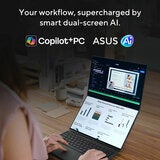 ASUS Zenbook Duo, Copilot+ PC, Intel UX9, 32GB RAM, 1TB SSD, 14 Inch OLED Laptop,UX8407A ASUS Zenbook Duo, Copilot+ PC, Intel UX9, 32GB RAM, 1TB SSD, 14 Inch OLED Laptop,UX8407A