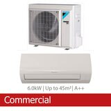 Installed Daikin Sensira 6.0kW Single Split Air Conditioning Unit for Commercial Use Installed Daikin Sensira 6.0kW Single Split Air Conditioning Unit for Commercial Use