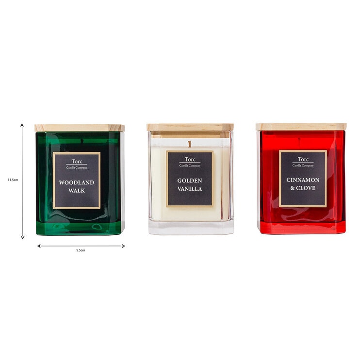 Torc Fragranced Candle, 3 Pack Torc Fragranced Candle, 3 Pack