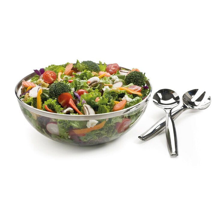 Sabert 12 Piece Serving Bowl Set With Forks, Spoons & Lids Costco UK