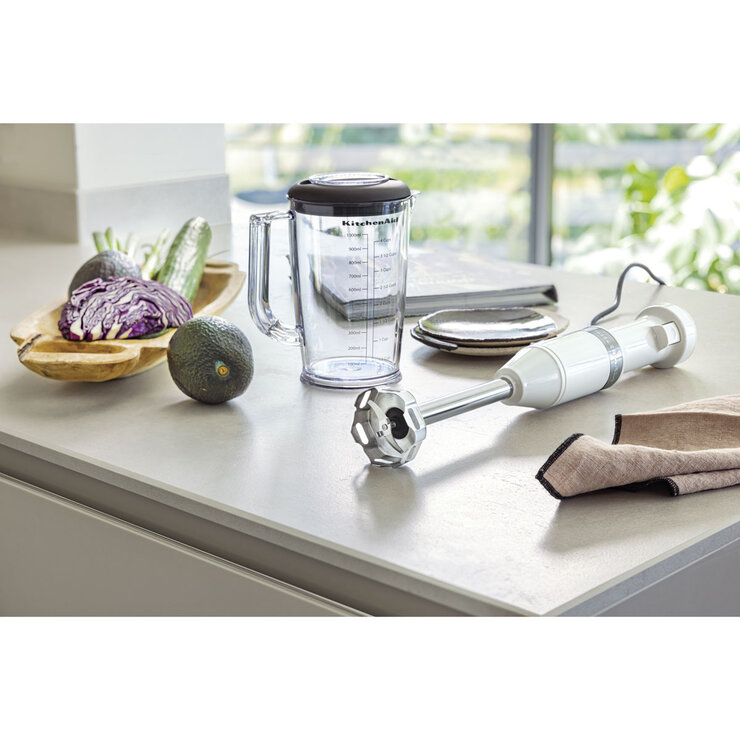 Lifestyle image of KitchenAid Corded Blender White Lifestyle image of KitchenAid Corded Blender White