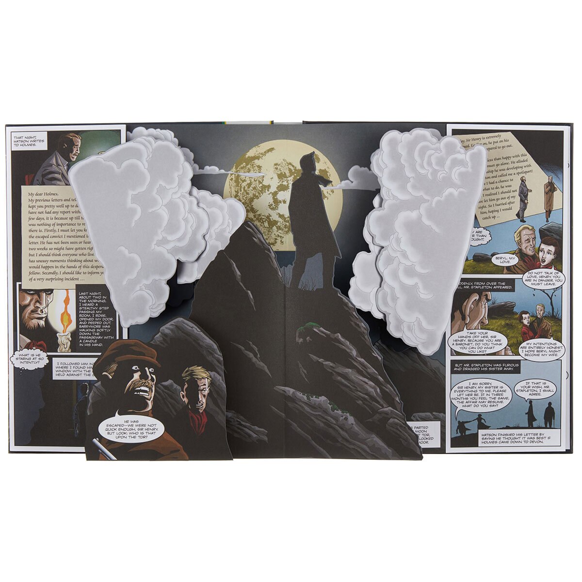 Hounds of Baskerville Gothic Pop-Up, Anthony Williams (8+ Years)