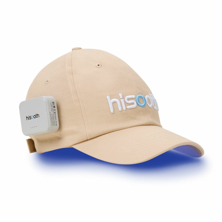 Hisooth H3 Hair Regrowth Scalp Massage Cap with LED Light in Beige, size Large Hisooth H3 Hair Regrowth Scalp Massage Cap with LED Light in Beige, size Large