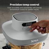 Ninja AS090UKWH 5-in-1 Portable Glass Air Fryer in White