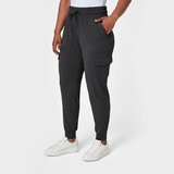 Mondetta Ladies Cargo Cuffed Jogger in Black