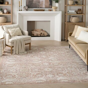 Nourison Antique Fusion Brick Rug, in 3 Sizes