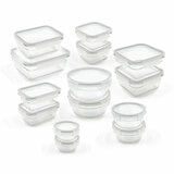 Glasslock Food Storage Set, 28 Piece