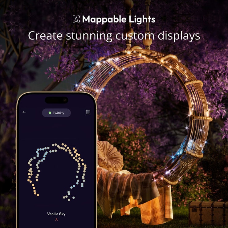 Twinkly String Lights with 600 LEDs
