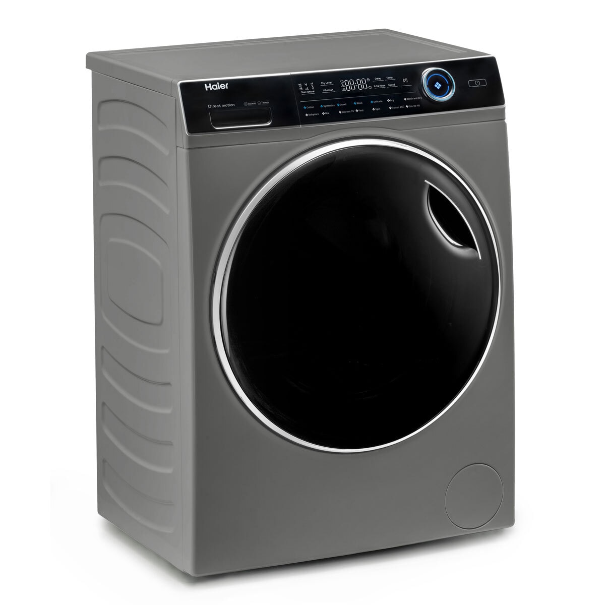 Haier HWD100B14979S, 10/6kg, 1400rpm Washer Dryer D Rated in Graphite
