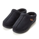 Dearfoam Memory Foam Men's Clog Slippers in Black