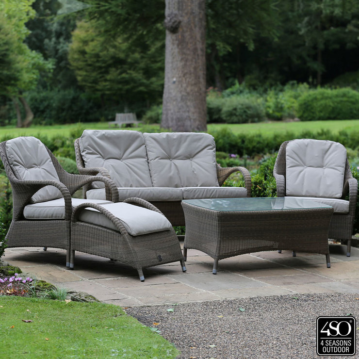 4 Seasons Outdoor Dorset 5 Piece Lounge Set Costco UK