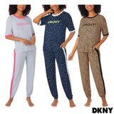 DKNY Ladies Short Sleeve Tee & Jogger Lounge Set