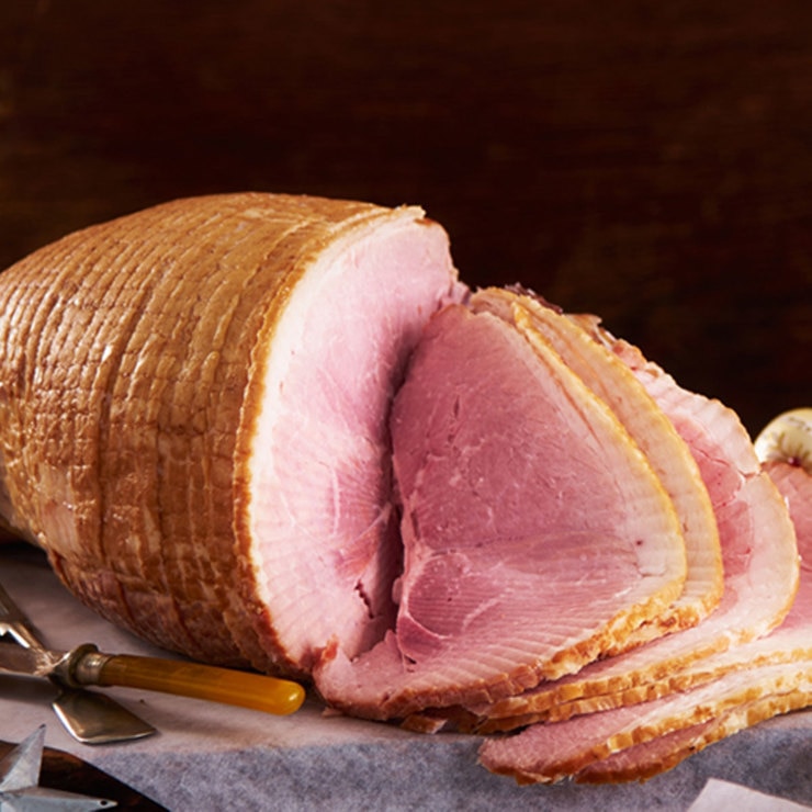 Bearfield's of London Hickory Smoked Spiral Cut Ham, 4kg (Serves 10 People) Costco UK