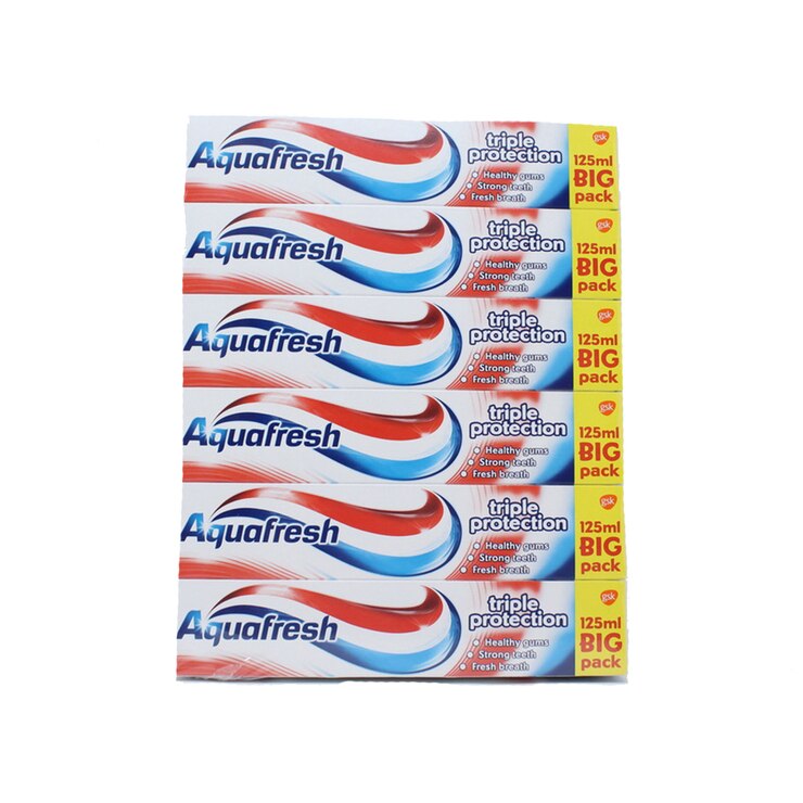 Aquafresh Triple Protect Toothpaste, 12 x 125ml Costco UK