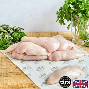 Herb Fed Free Range Skinless Chicken Breasts, 2kg (Serves 8-10 people)
