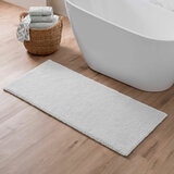 Grandeur Extra Large Bath Runner in White, 60 x 150 cm