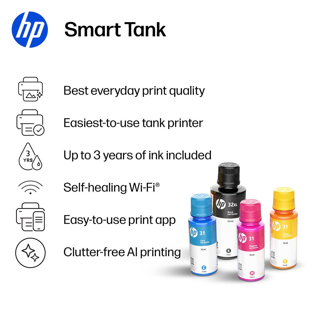 HP Smart Tank 7308 Printer HP Smart Tank 7308 Printer