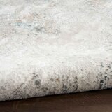 Glitz Grey Space Area Rug, 160 x 220 cm