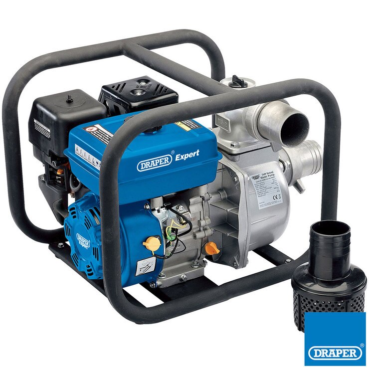 Draper Petrol Water Pump, Maximum Output 1000L/min Costco UK