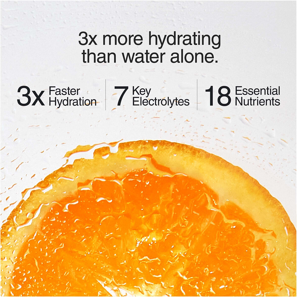 information on Phizz effervescent electrolytes in orange
