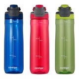 Contigo Autoseal Spill Proof 709ml Water Bottles, 3 Pack