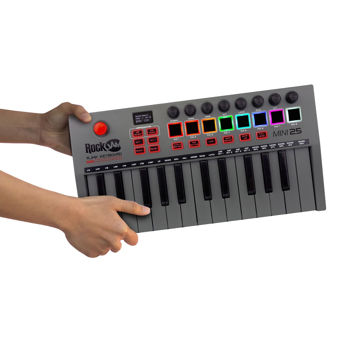 PDT Rockjam 25 Key MIDI Controller