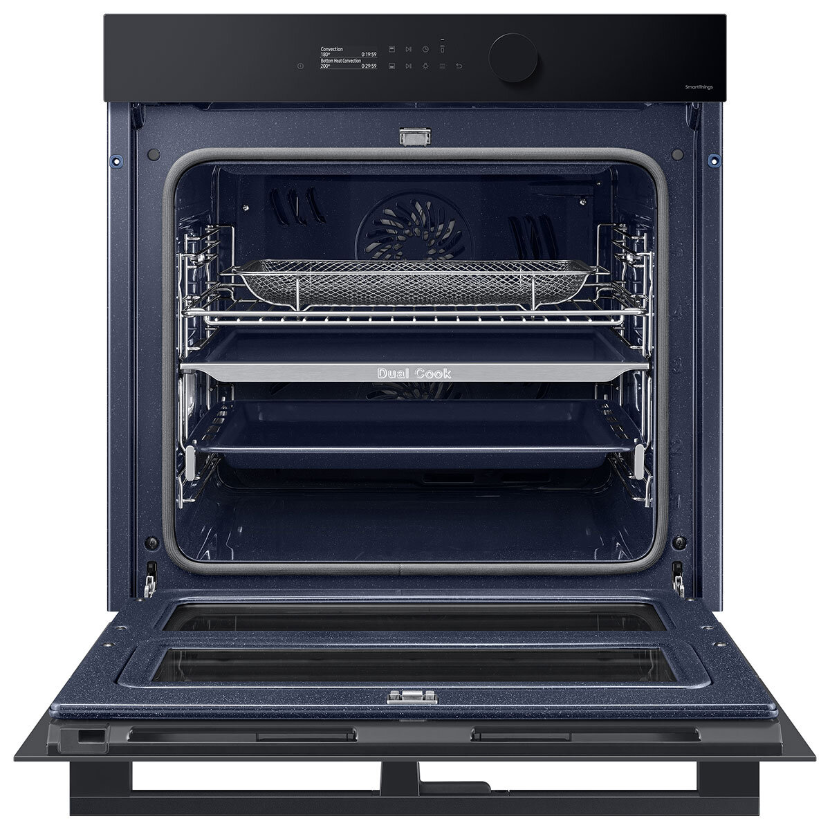 Samsung Series 5 Dual Cook Flex NV7B5750TAK/U4 76L Smart Oven, A+ Rating in Black