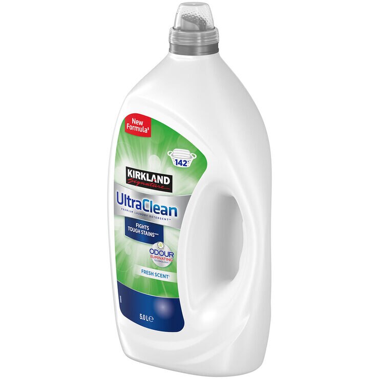 Kirkland Signature Ultra Clean Bio Laundry Detergent, 142 Washes