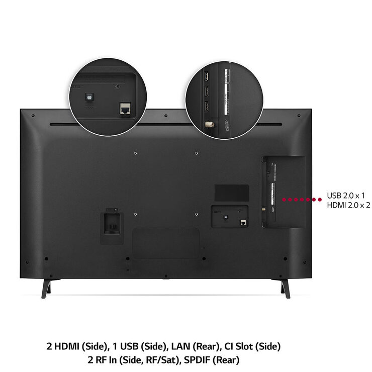 LG 43UP77006LB 43 Inch 4K Ultra HD Smart TV Costco UK