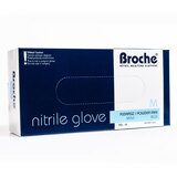 Broche Nitrile Gloves Medium (Case), 10 x 100 Pack