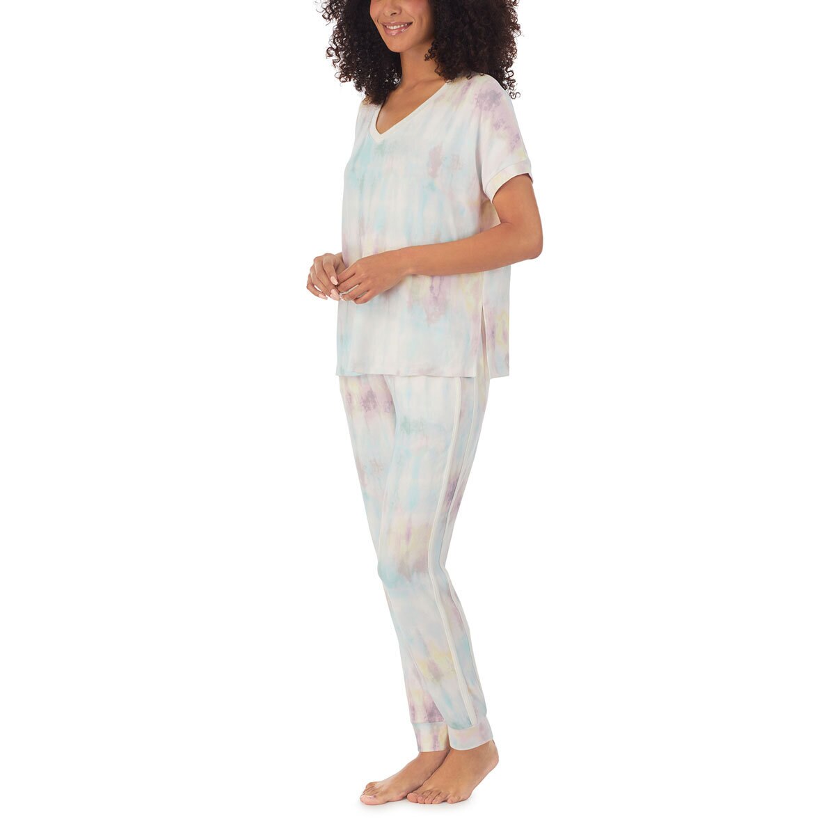 Carole Hochman Midnight Ladies 2-piece Modal Pajama Set (Large, Pink White)  : : Clothing, Shoes & Accessories