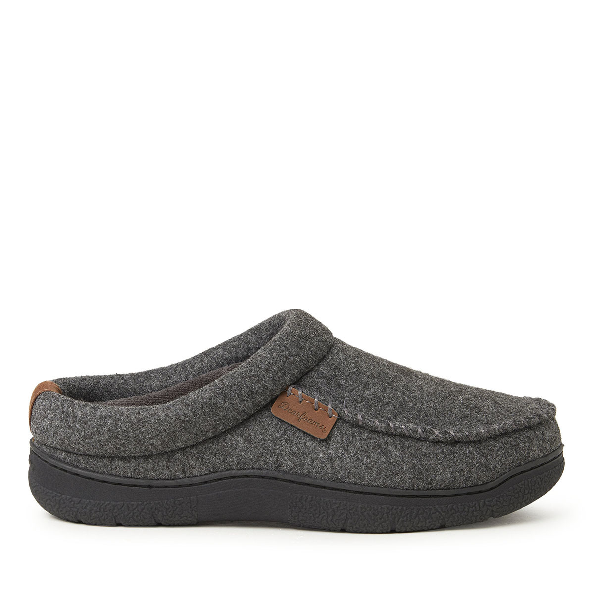 Dearfoam Men's Clog Slippers in Grey | Costco UK