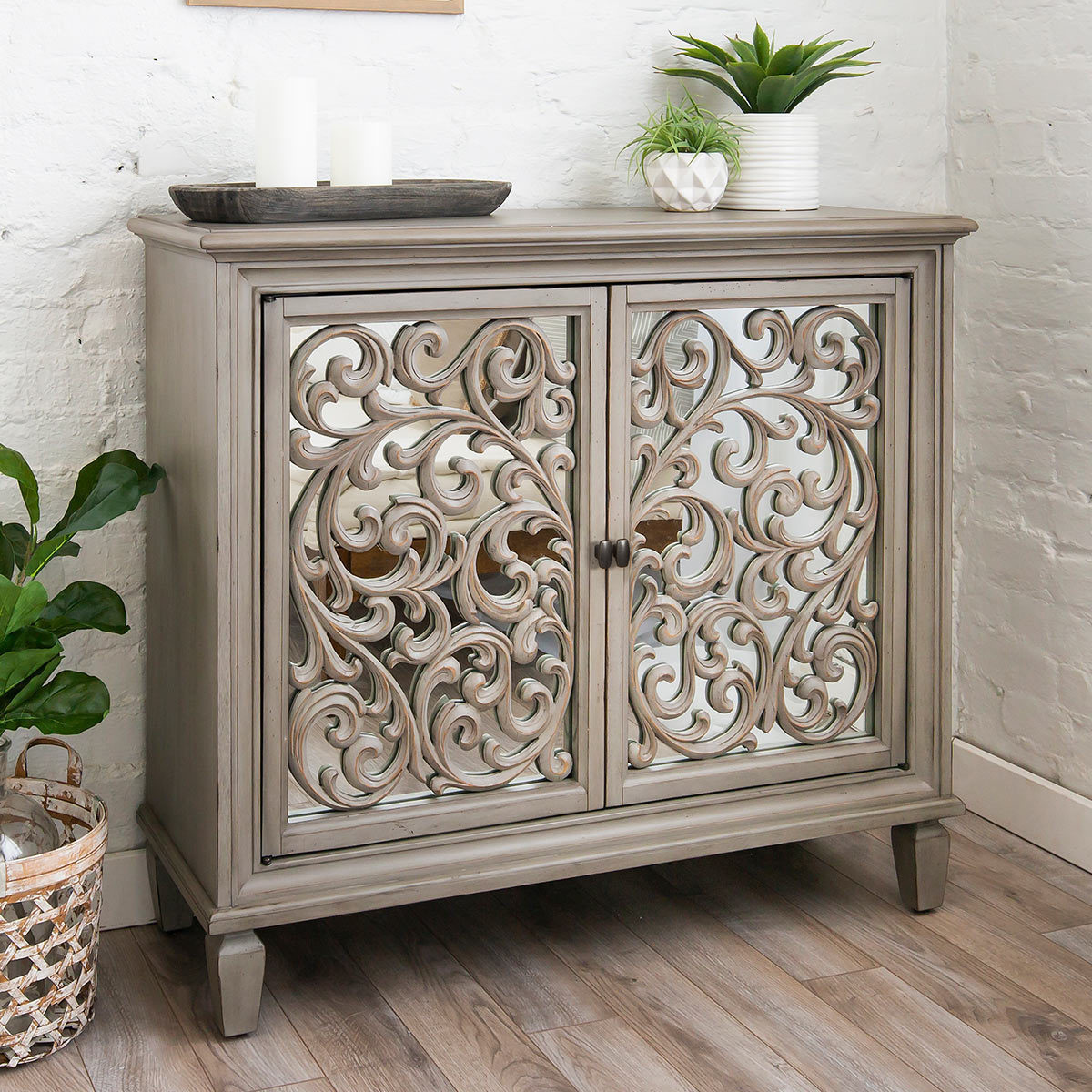 Pike & Main Hermione Grey Accent Console Costco UK
