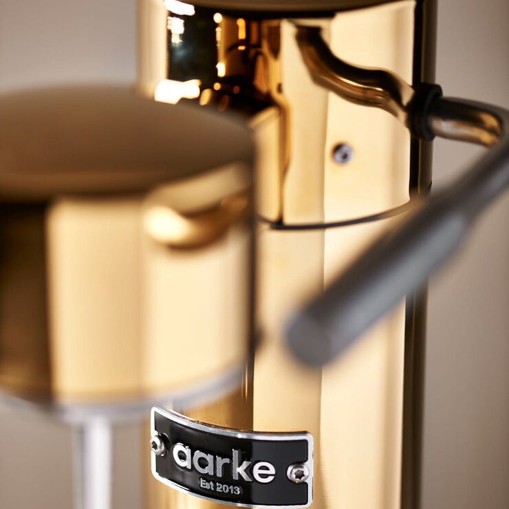 Aarke Carbonator 3 in Gold & CO2 Gas Cylinder Bundle Aarke Carbonator 3 in Gold & CO2 Gas Cylinder Bundle