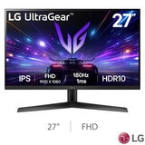 UltraGear 27 Inch FHD 180Hz IPS Gaming Monitor, 27GS60F-B