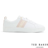 Ted Baker Ladies Riley Trainer in White / Pink - Size 5
