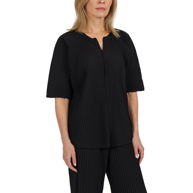 Teddi Rose Ladies Plisse Top in 3 Colours & 5 Sizes Teddi Rose Ladies Plisse Top in 3 Colours & 5 Sizes
