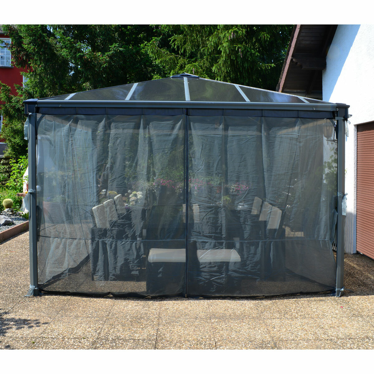 Palram Canopia Netting Set for Palermo Gazebos