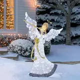 Buy 70" Lighted Angel Lifestyle Image at Costco.co.uk