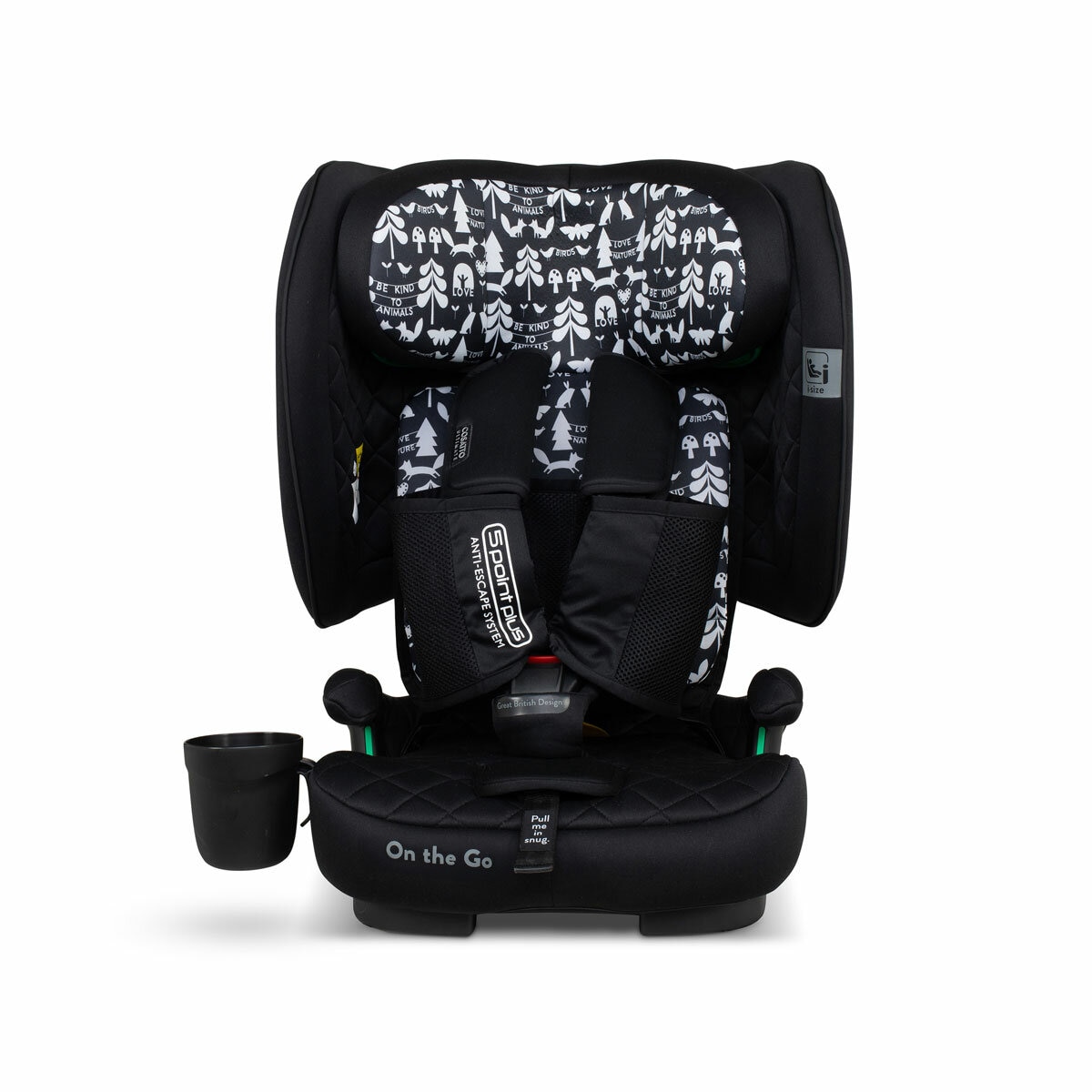 Cosatto On The Go i-Size Travel Car Seat in 4 Designs